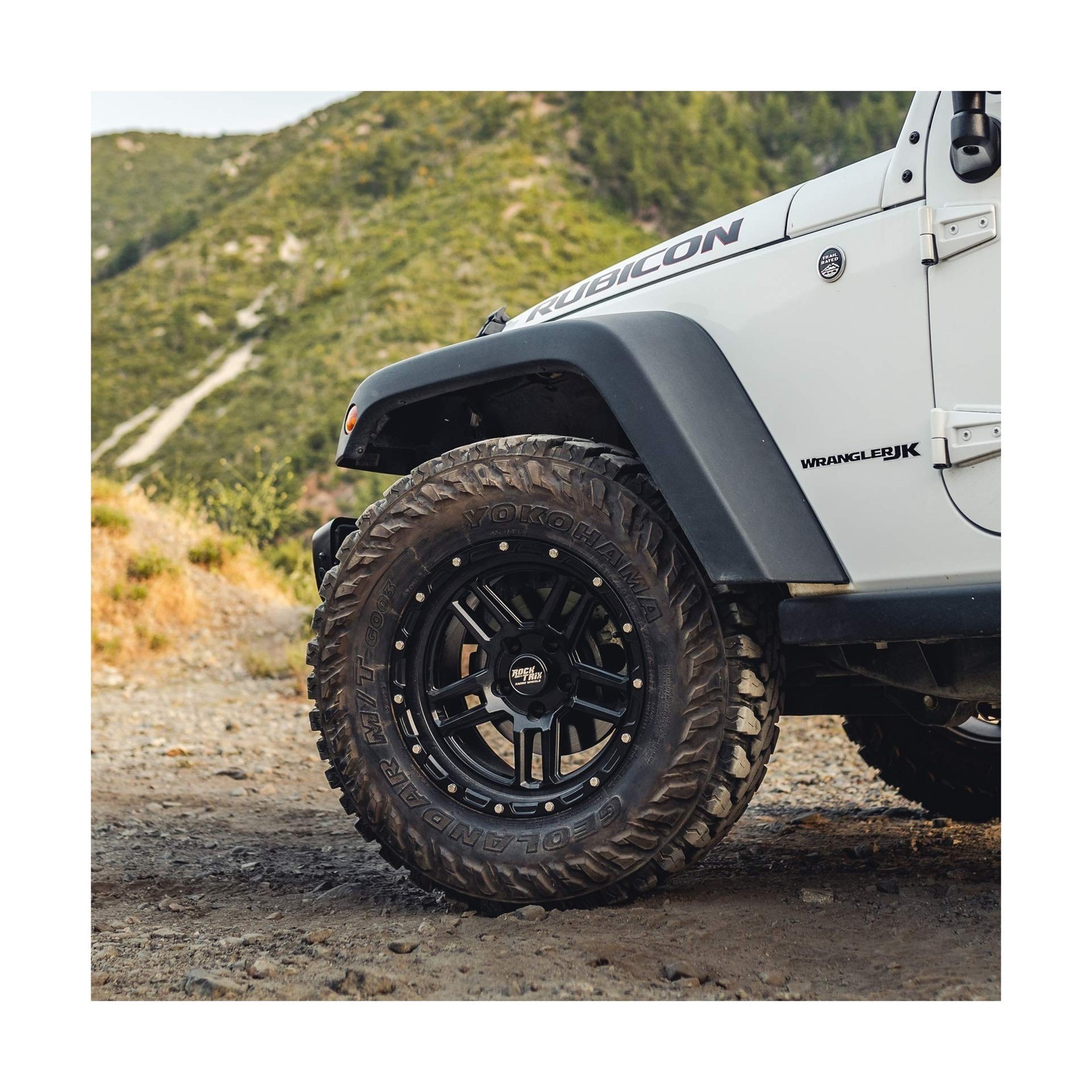 17×9 Whl – Fit Wrangler JK/JL/Gladiator,5×5,+12mm,5.5in BS,Blk
