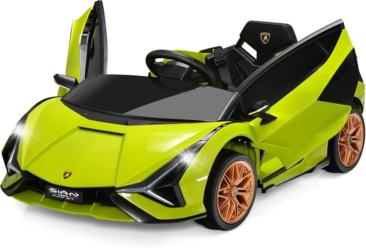 Electric Lamborghini Sian Roadster for Kids