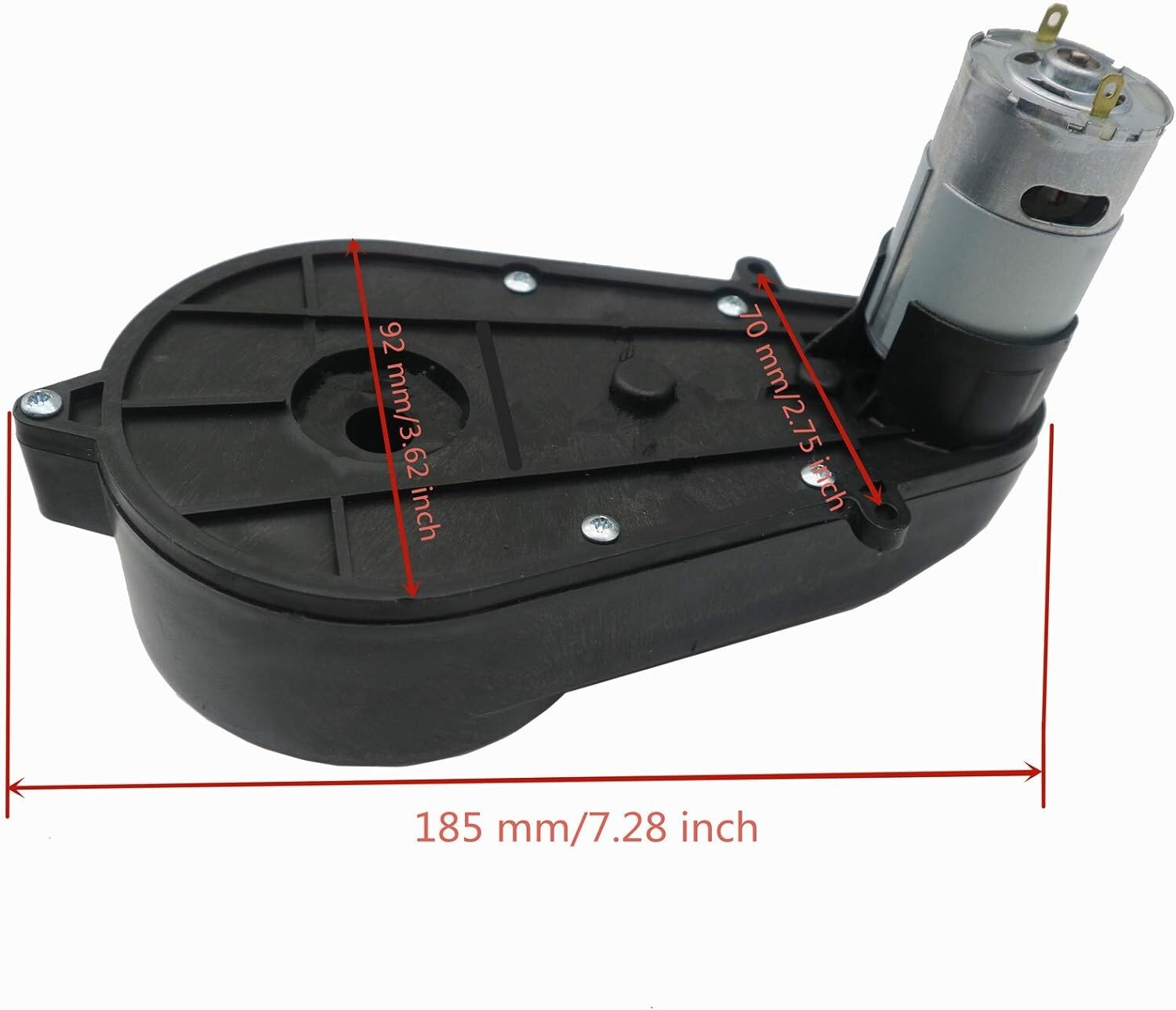 Electric Car DIY Switch Kit with Wires, Gearbox & Motor for Children’s Toys