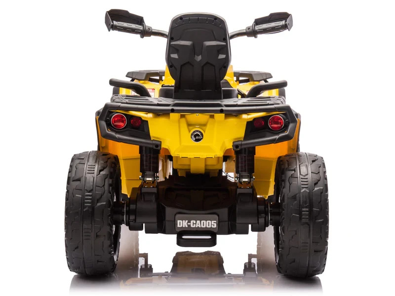 24V 4WD CanAm Outlander Kids Ride On Electric ATV Quad Car Leather Seat EVA Tire