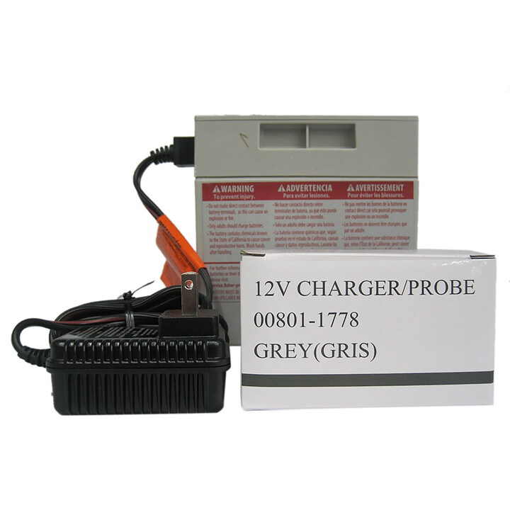 Power Wheels Barbie Jammin Jeep Battery 12V Gray Battery & 12V Charger Combo