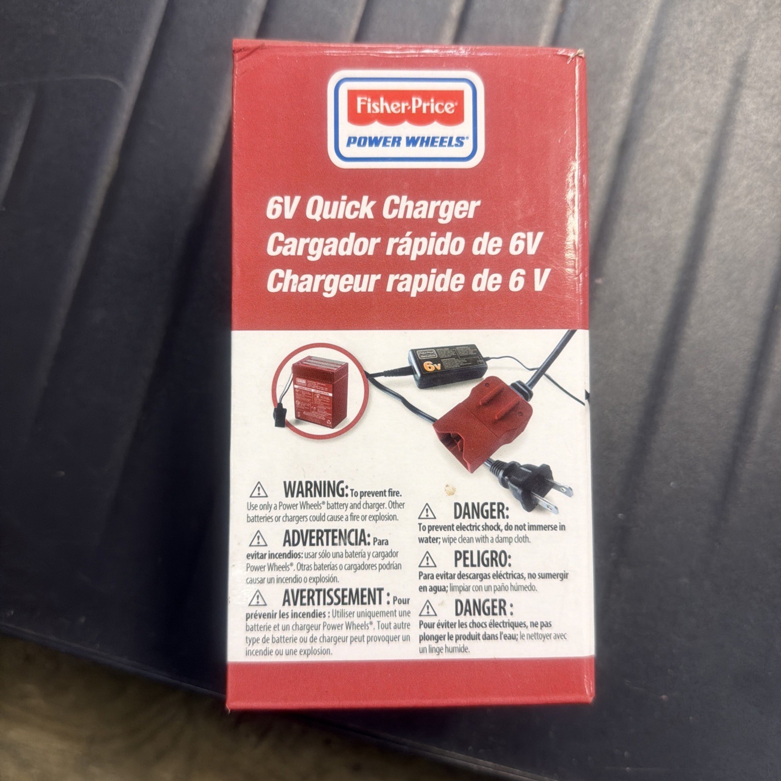 Power Wheels 6 Volt Quick Charge Fisher Price Brand New