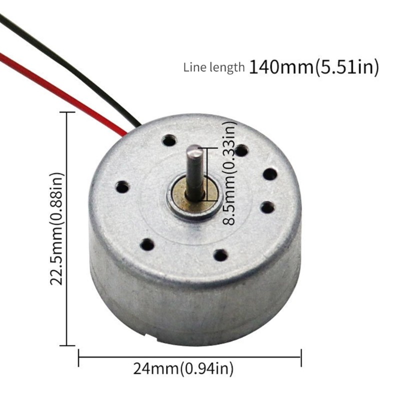Small Motor Electric Power Experiment Toy for Electric Vehicles Home Appliances