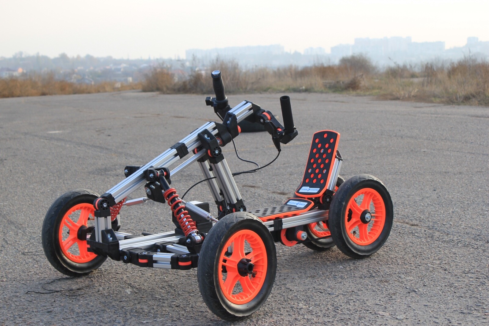 Electric Modular Kids Go Kart Bike 20+ Builds DIY Ride-On Aluminum Kit Ages 4-16