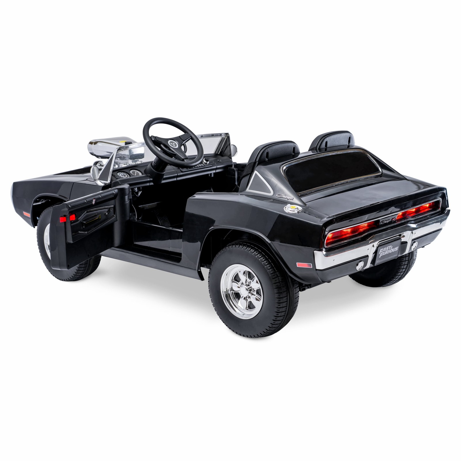 Fast & Furious Dodge Charger 12V Kids Ride on Car Battery Powered Remote Control