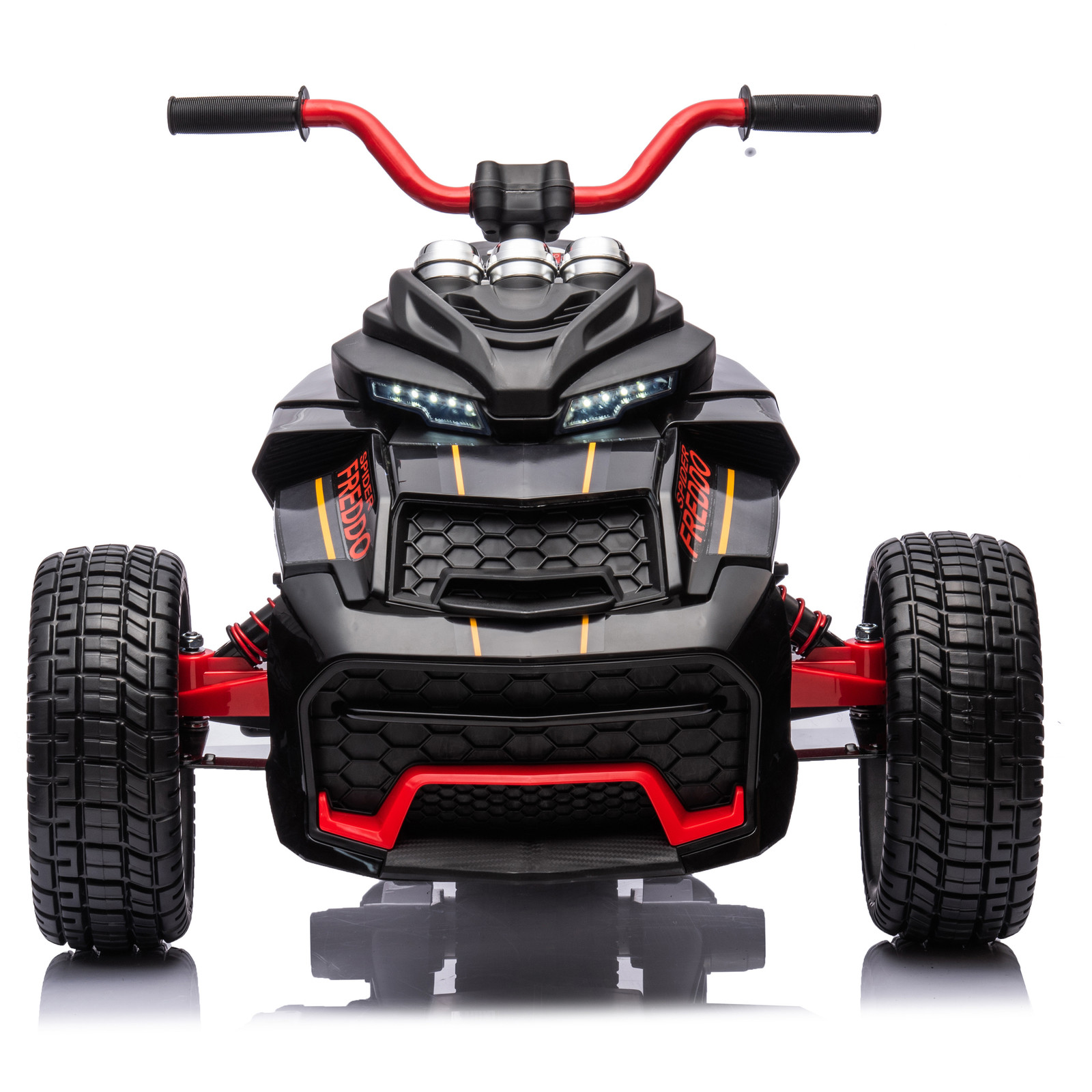 24V Freddo Spider Ride On 3 Wheel Motorcycle 2 Seater Kids Electric Toy Bike