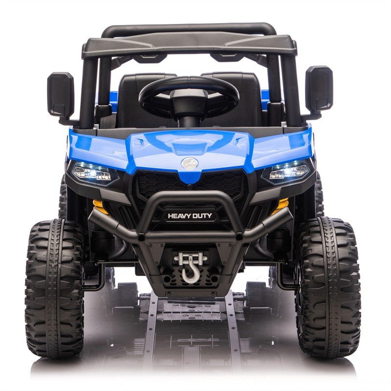 12/24V Kids Ride On Toy 6-wheel Electric Truck W/ Parents Control for Aged 3-5