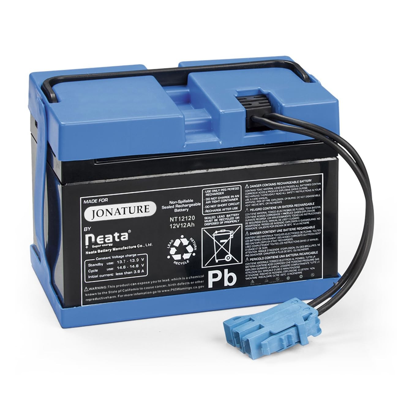 12V Replacement Battery 12Ah for Peg Perego for John-Deere Gator XUV for Pola…