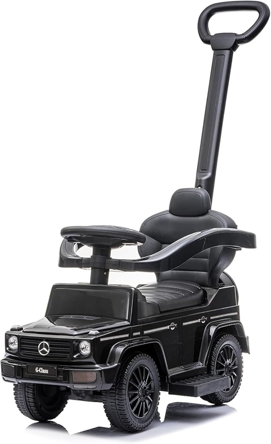 Versatile 3 in 1 Push Car: Mercedes G-Wagon for Toddlers 1-3 with Music & Sounds