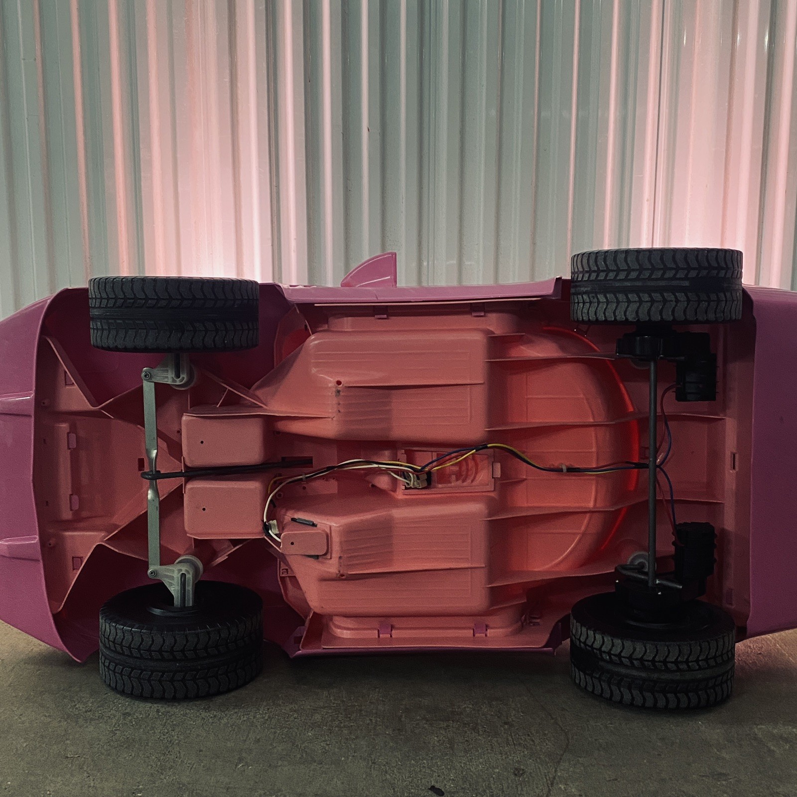 1990 Power Wheels Barbie Pink Corvette *PICKUP ONLY* w/ New Battery