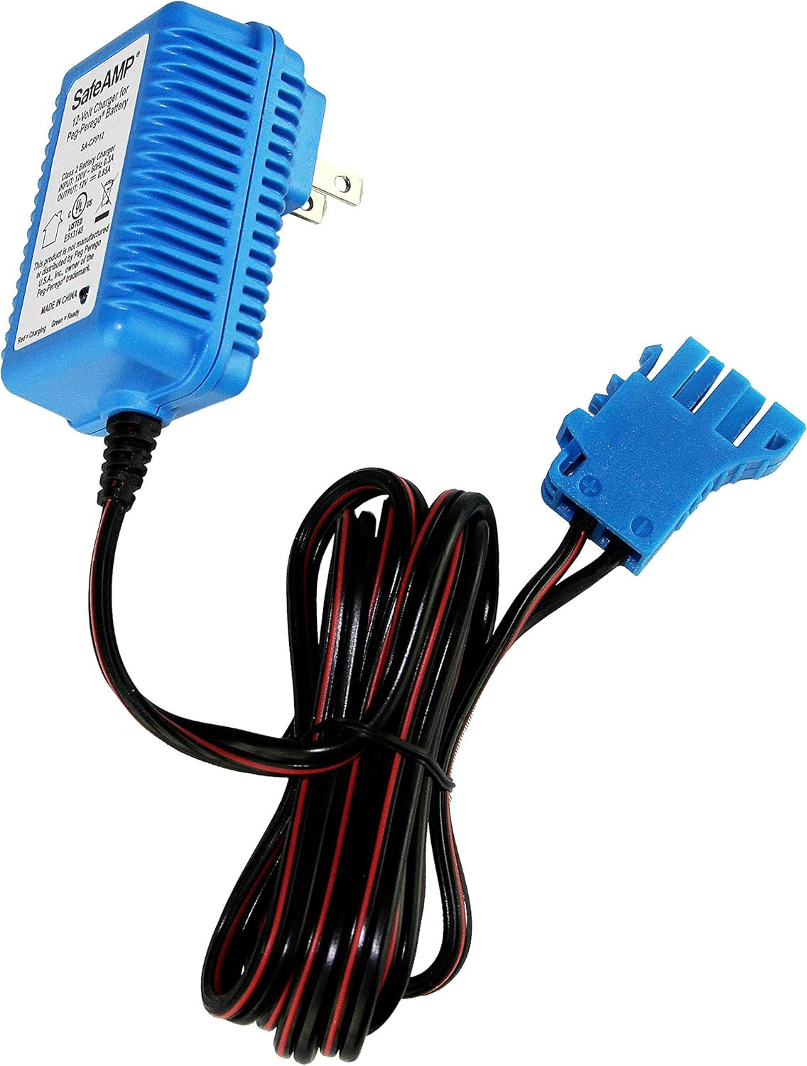 12 Volt UL Listed Battery Charger Compatible with Peg Perego® 12V Battery for Jo