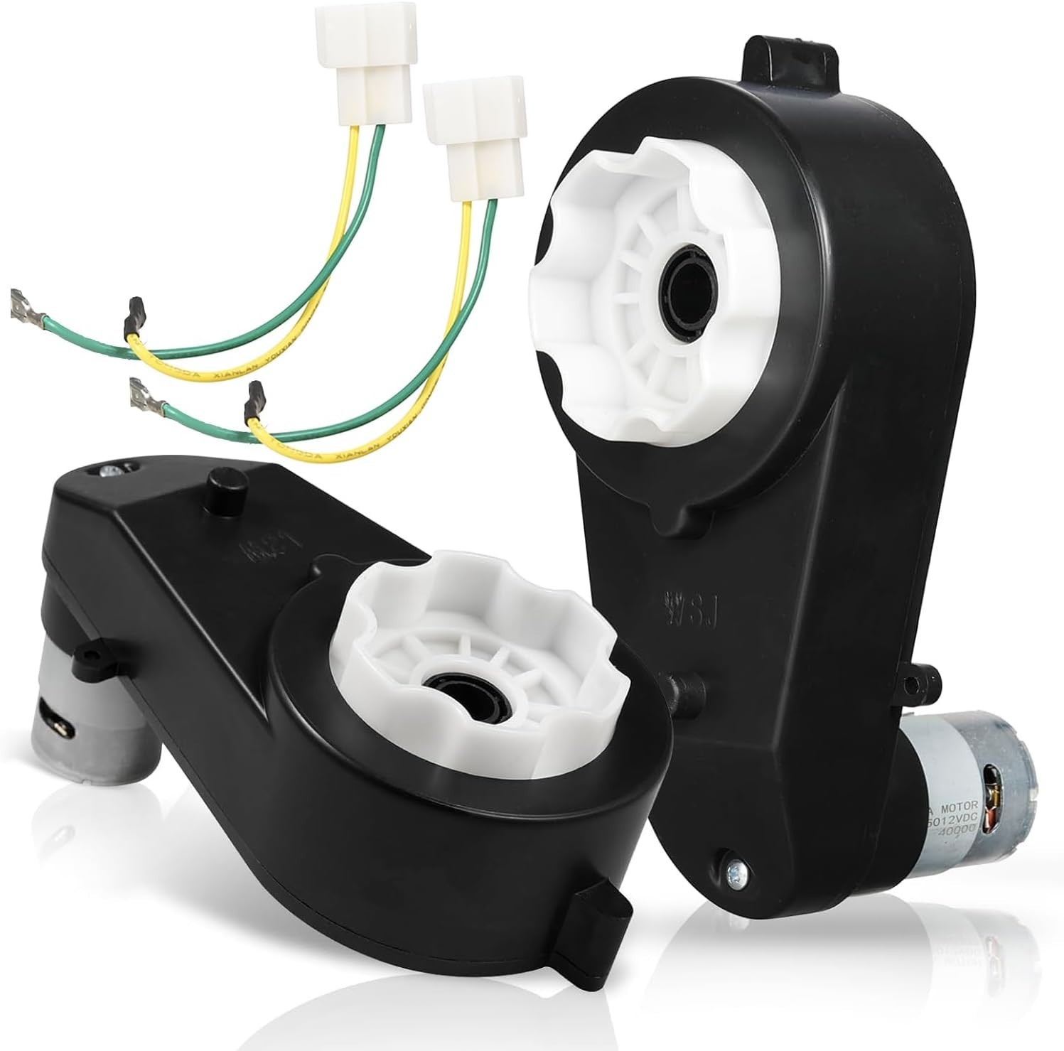12V Ride On Upgrade Motor Gearbox 2Pcs12V RS550 40000RPM Powered Wheels Elect…