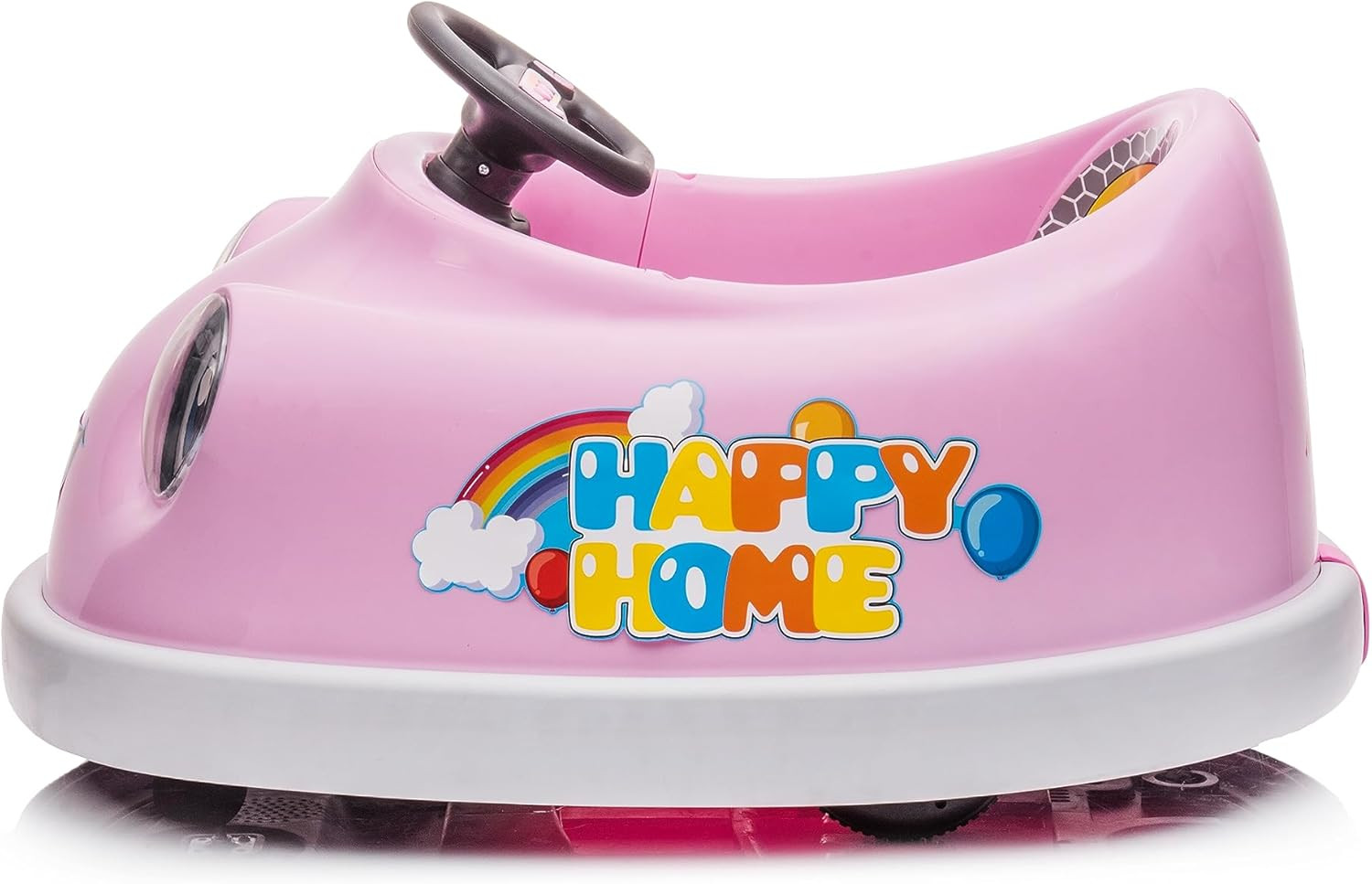 Children’S Collision Car 12V Dual Drive Electric Vehicle with Push Rod Dining Tr