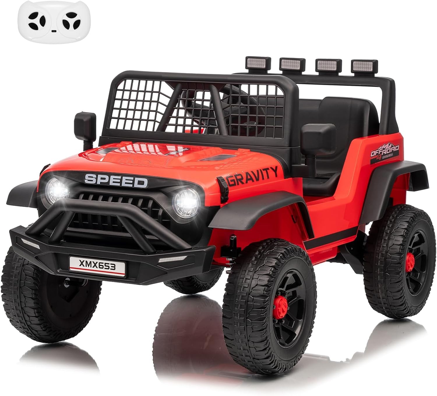 Kids Electric Ride On Car w/ Parent Remote Control,Bluetooth,Music Player,LED