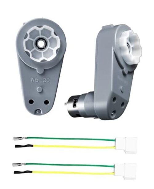 2Pcs 24 Volt RS775 High-Speed Motor Gearbox for Kids Ride-On Car, 280W