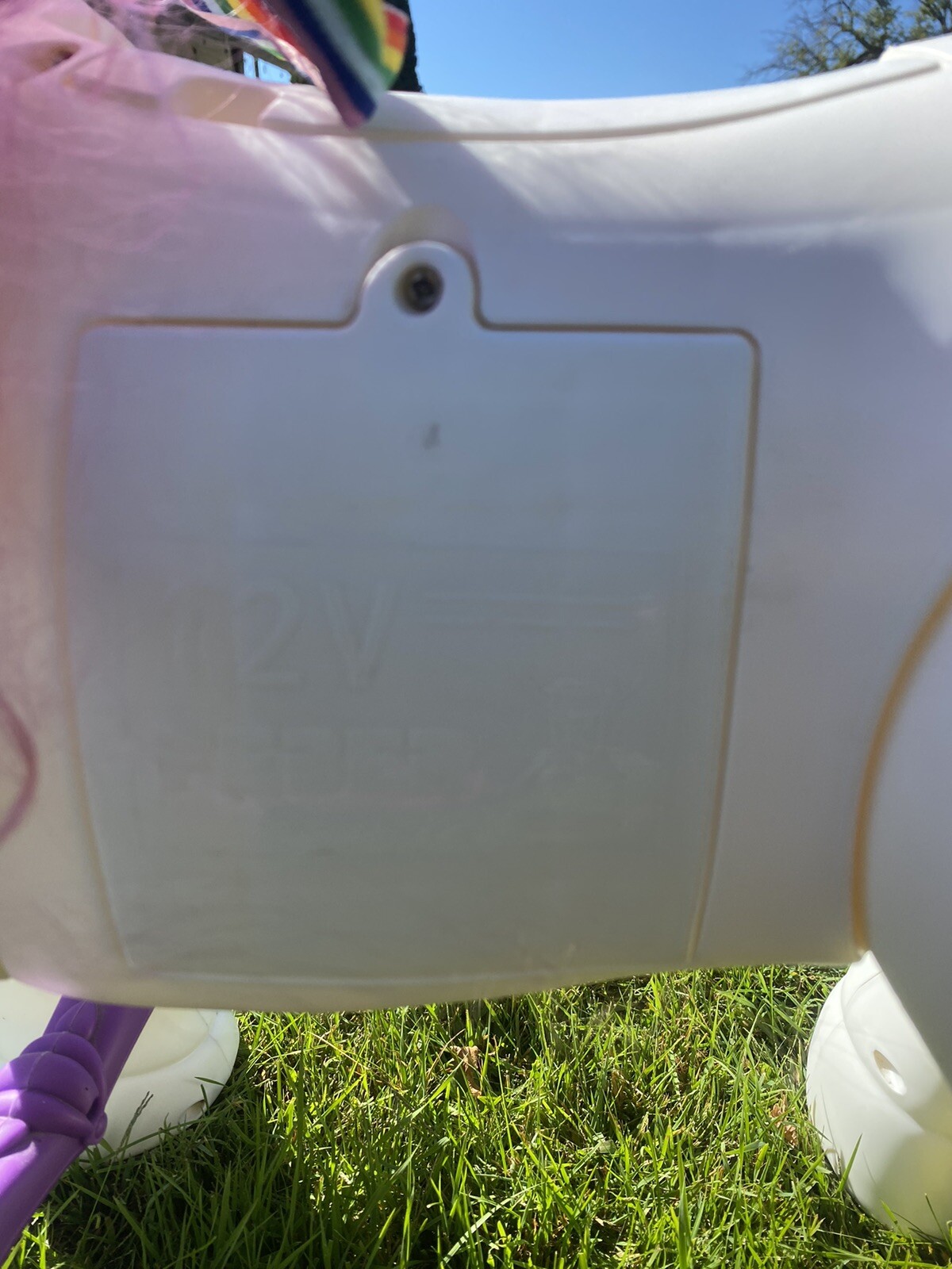 Famous Feber My Lovely Electric Ride-On Unicorn Toy 12 Volt
