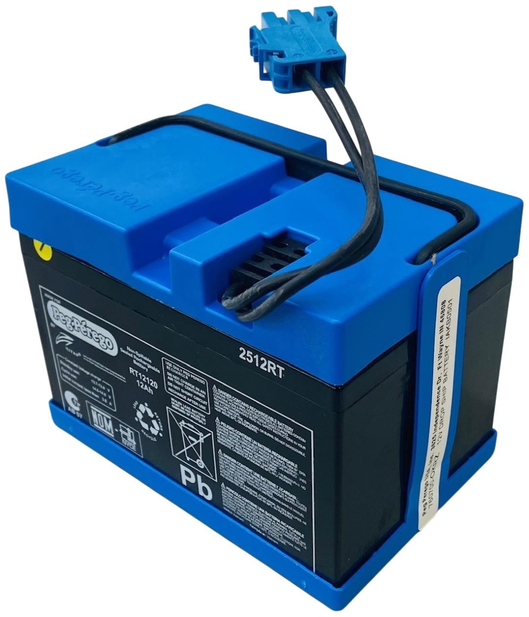 Genuine Peg-Perego 12V Battery | OEM #IAKB0501 | For 2-Speed Vehicles