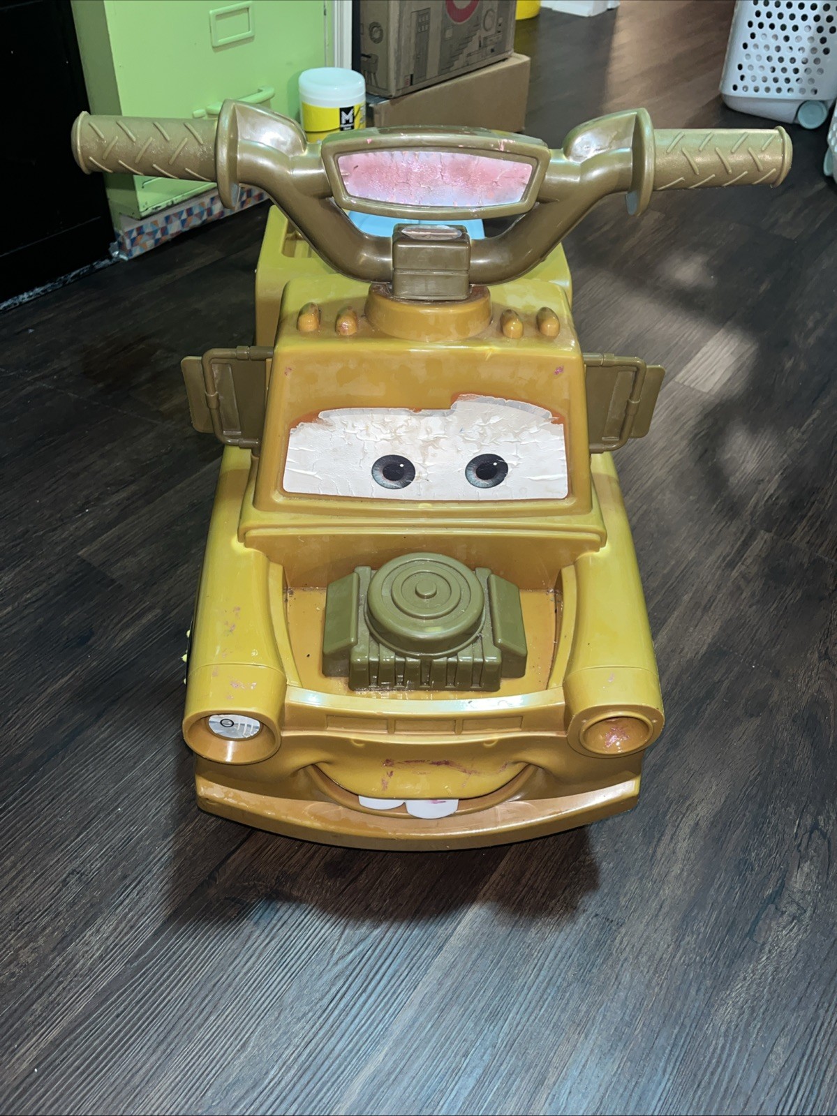 Disney Pixar Cars Tow Mater 6V Battery Powered Ride On Read Description