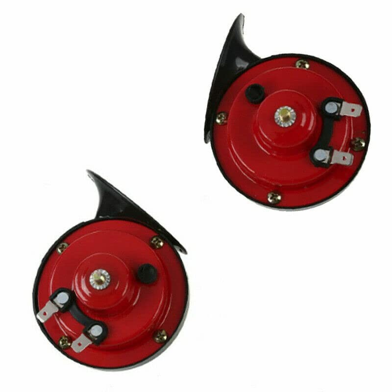 2PC 12V 300DB Super Loud Train Horn Waterproof Motorcycle Car Truck SUV Boat