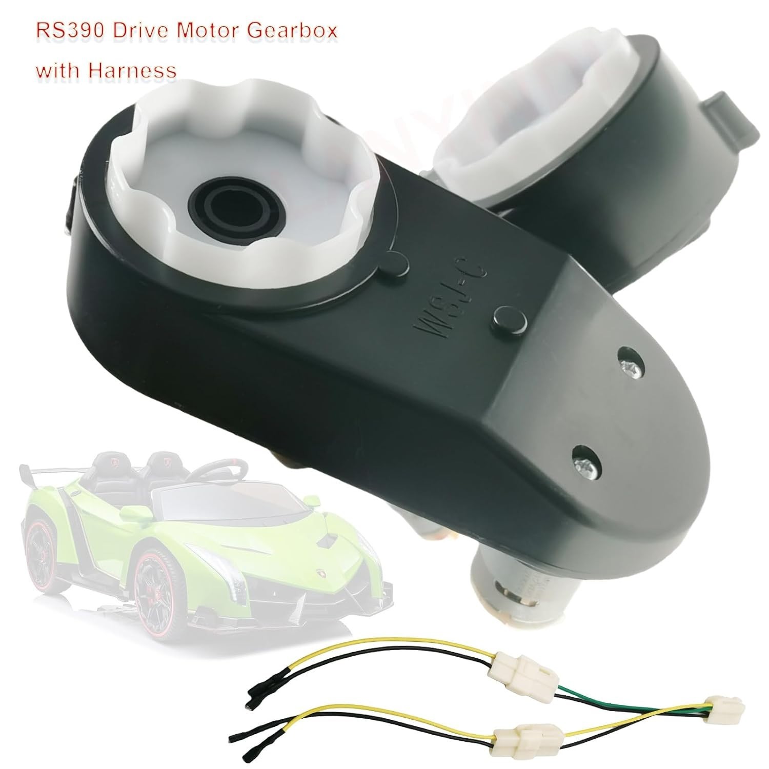 12V RS390 Gearbox for Ride On Toy Cars,Motorcycles Powered Wheels High Speed …