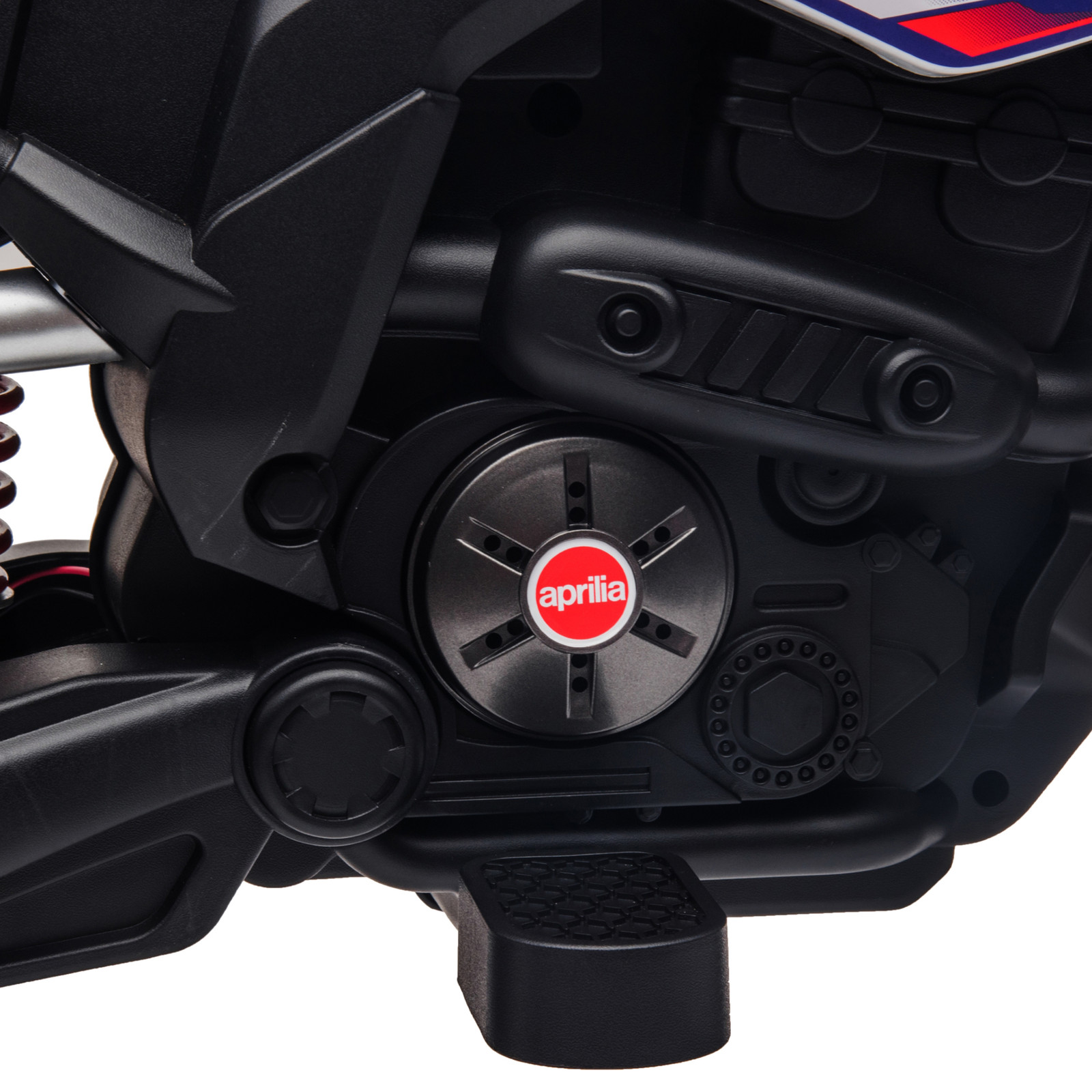 12V Aprilia Motorcycle Kids Ride On Toy Electric Power Bike Bluetooth 66lb Cap