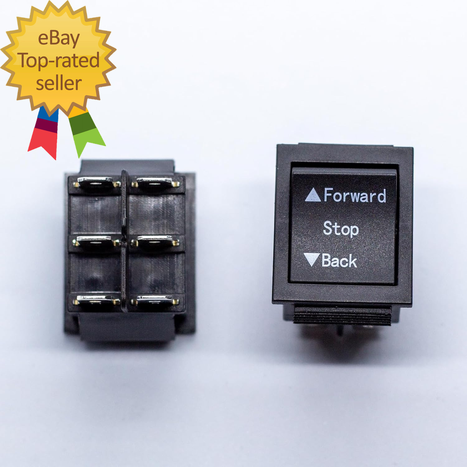 2 Pcs Universal 6V 12V 24V Forward Reverse Switch Compatible with Power Wheels