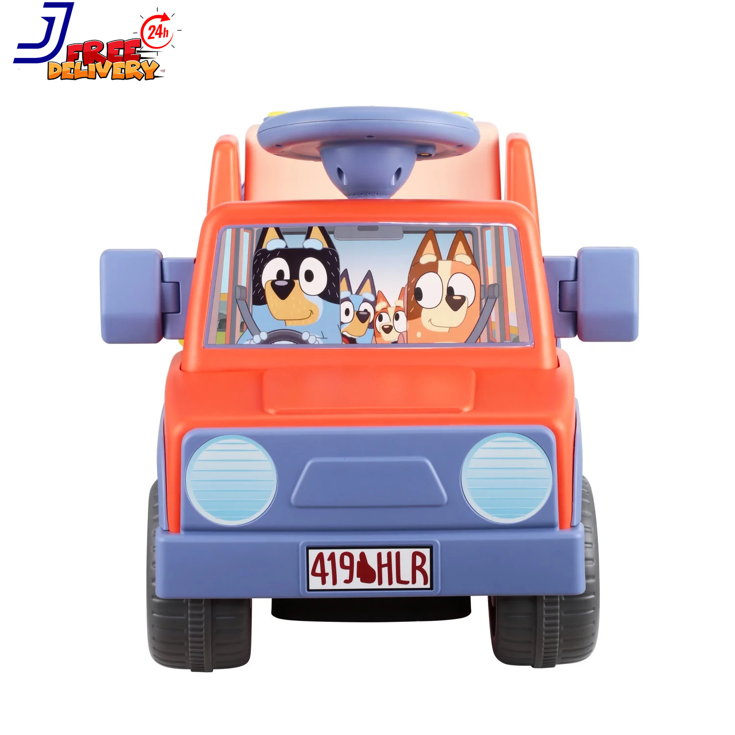 6V Battery Powered Ride on Car with Sounds, Kids Ages 2+