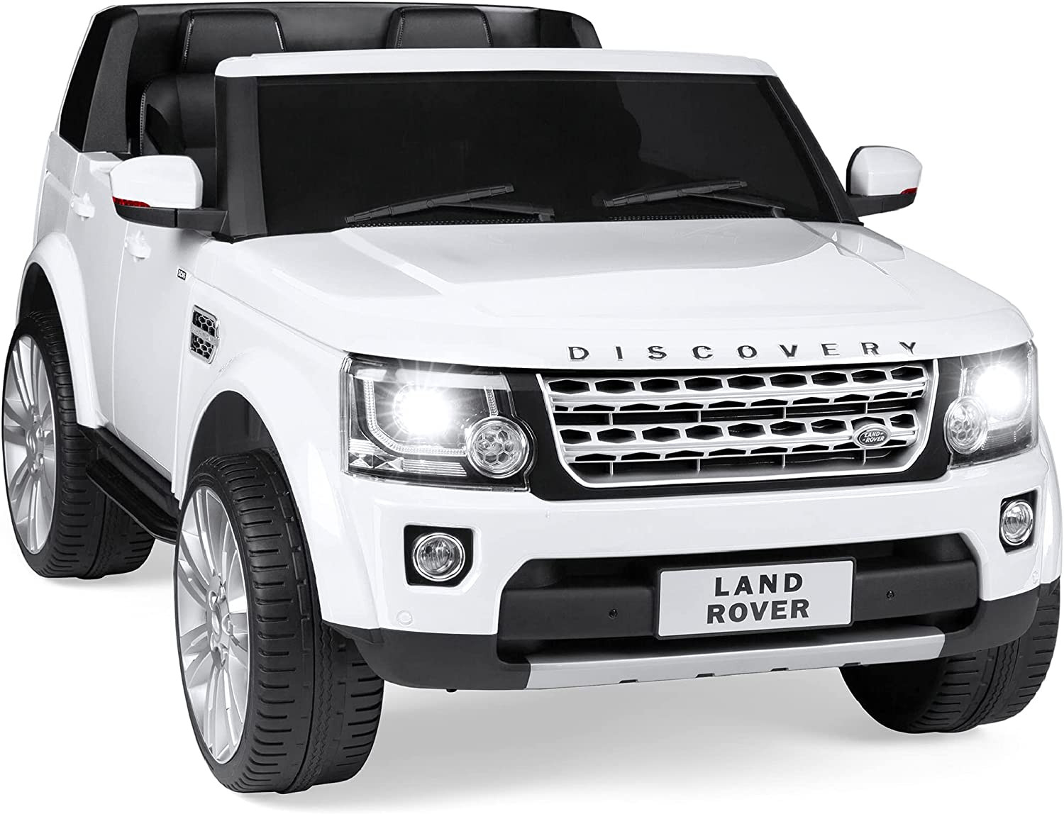 12V 3.7 MPH 2-Seater Licensed Land Rover Ride on Car Toy W/Parent Remote Control