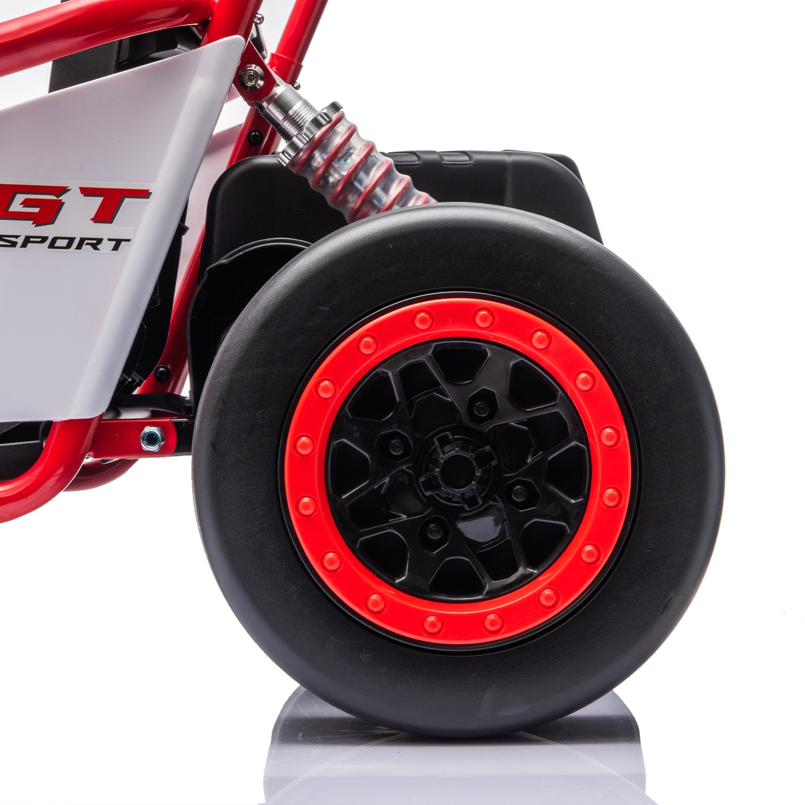 24V 400W Electric Ride on Toy,Crazy Go Cart Drift Car 5-7.5 MPH for Kids 6-12