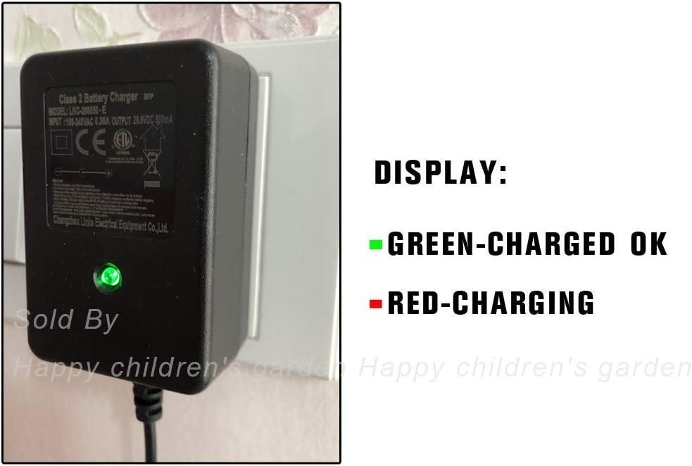 24V Charger for Disney Princess Carriage Toyota Tundra 24 Volt Battery Charger