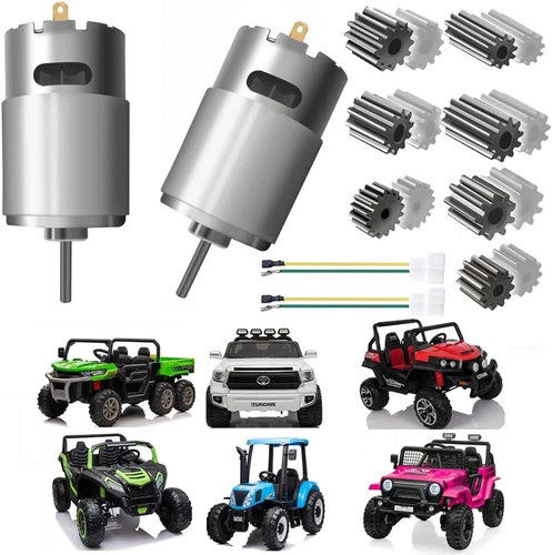 Pair of 12V 18V 20V 24V Fast Drive Motor High Speed Engine for Kid’S Power Wheel