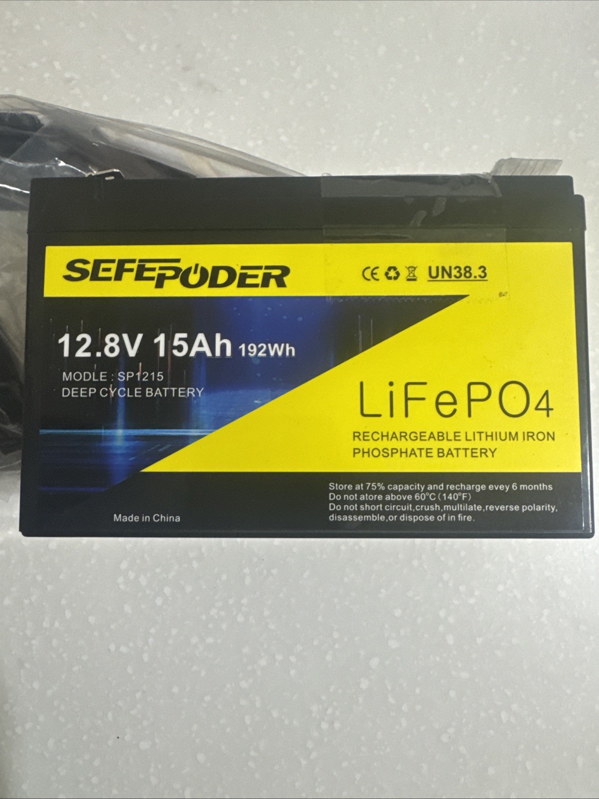 Replacement Battery Compatible with Fisher Price Power Wheels 12 Volt,12V 15A…