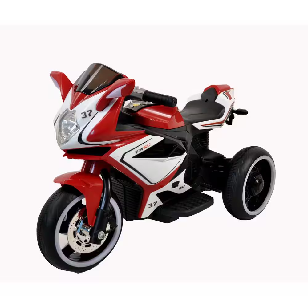 Plastic Red 6-Volt Kids Electric Motorcycle/Kids Toys Motorcycle/Kids Electric C