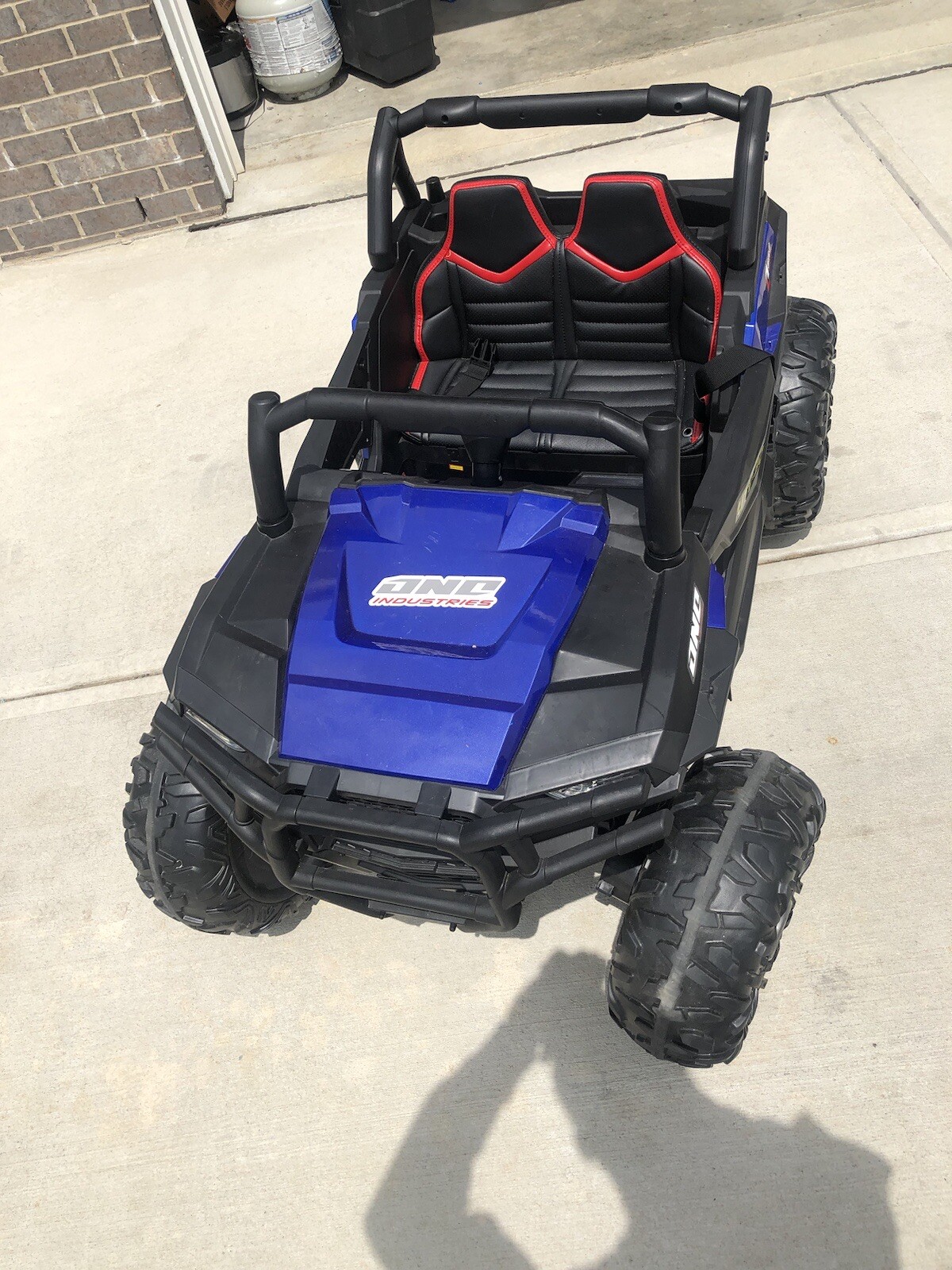 24V Kids UTV Ride on Car Electric Toys 2 Seater 4WD Off-Road 4 Wheeler Quad #