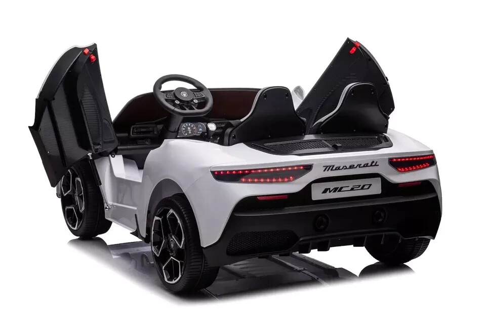 Freddo 4×4 Maserati MC20 2 Seater Ride on Car for Kids (White)