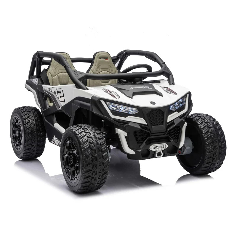 24V 4WD KIDS BOYS RIDE ON UTV CAR,TWO SEATER SHOCK OBSORVERS LED LIGHTS MP3+ RC