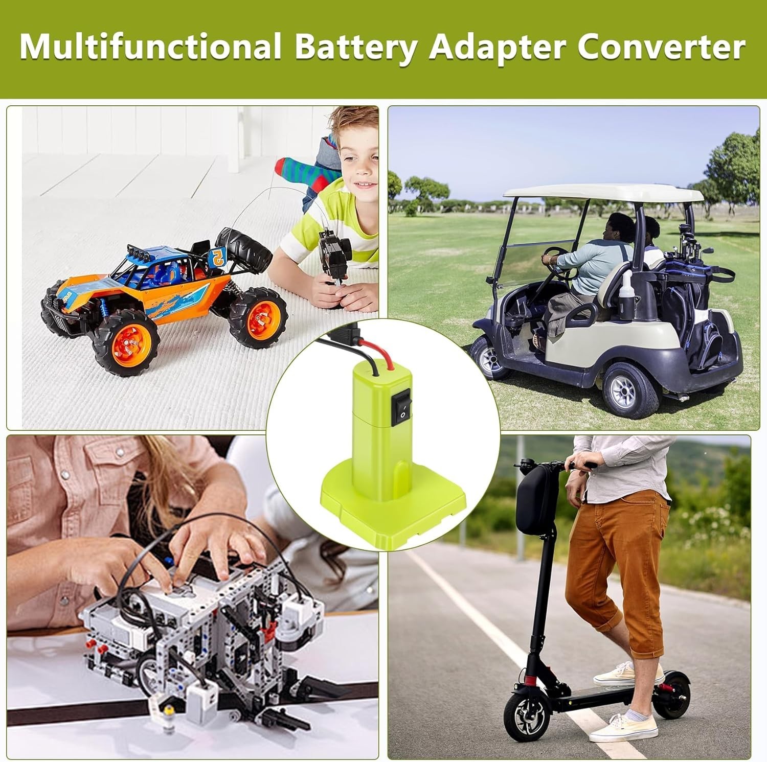 Power Wheel Adapter for Ryobi 18V Battery – Safe & Easy for DIY Projects