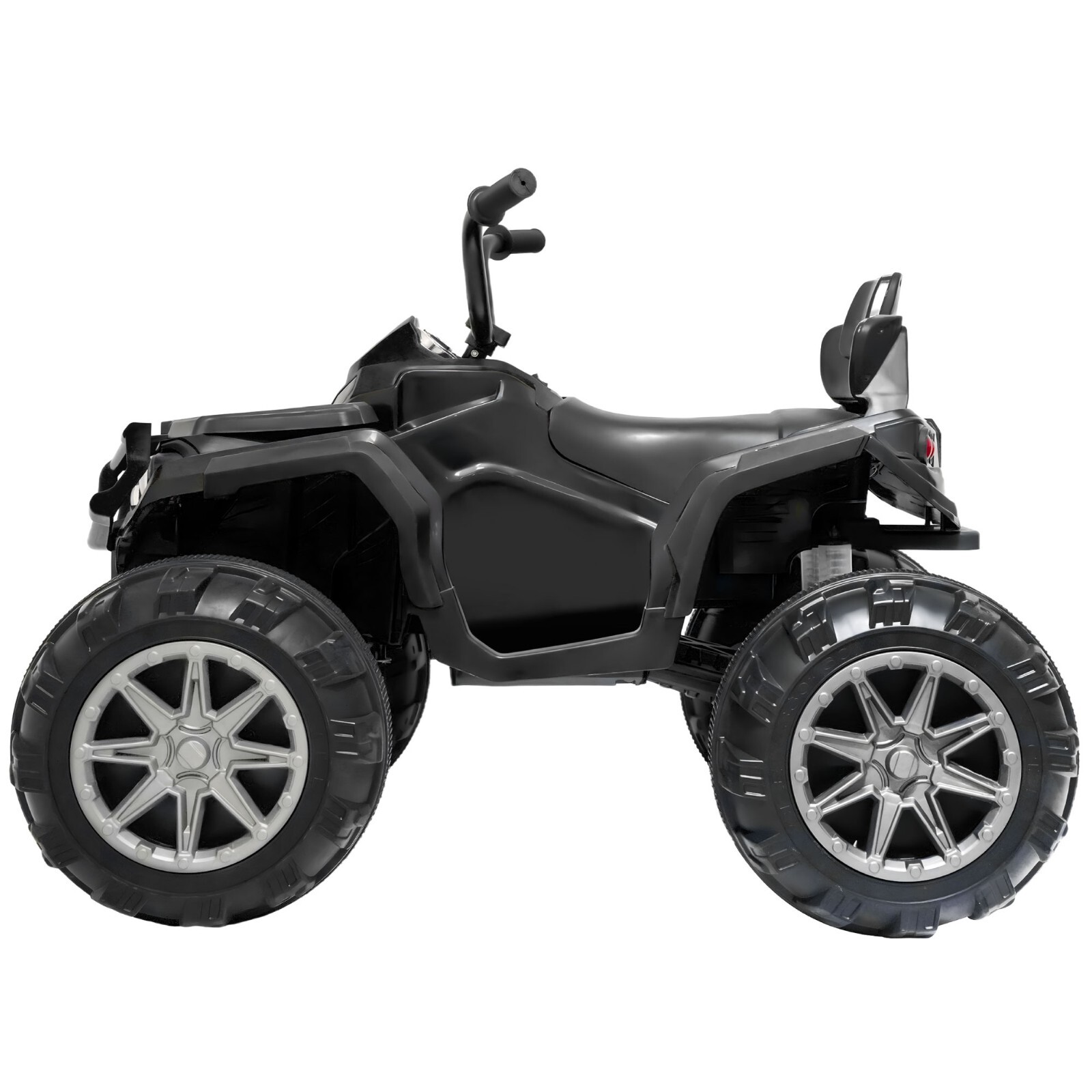 24V Kids Ride on Toy 4 Wheeler Quad Car 6mph Top Speed with Low&High Speed Black