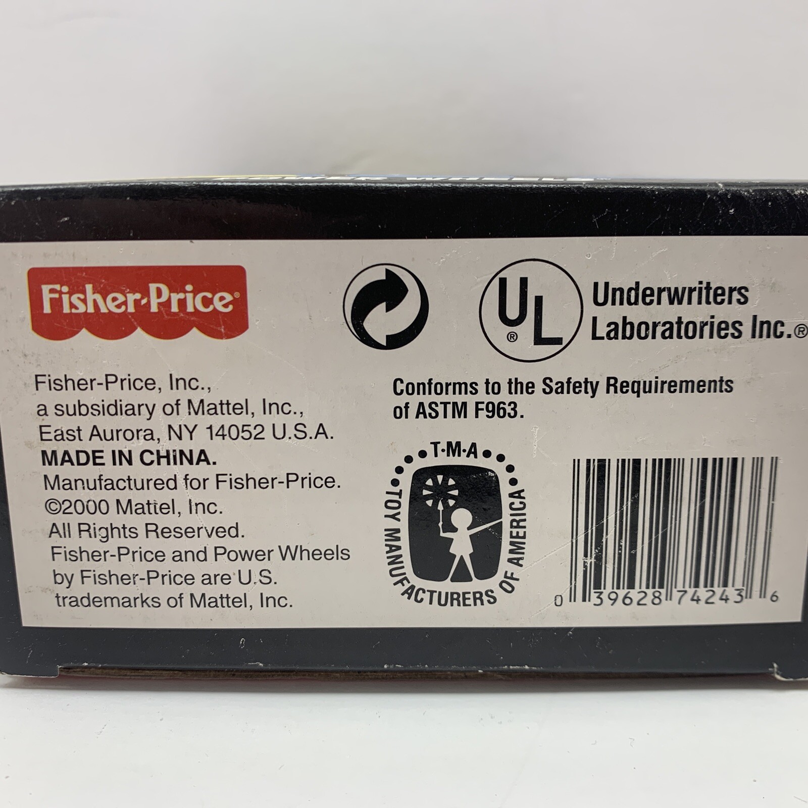 Fisher-Price Power Wheels Single Battery 12V Charger NOS. Box Opened.
