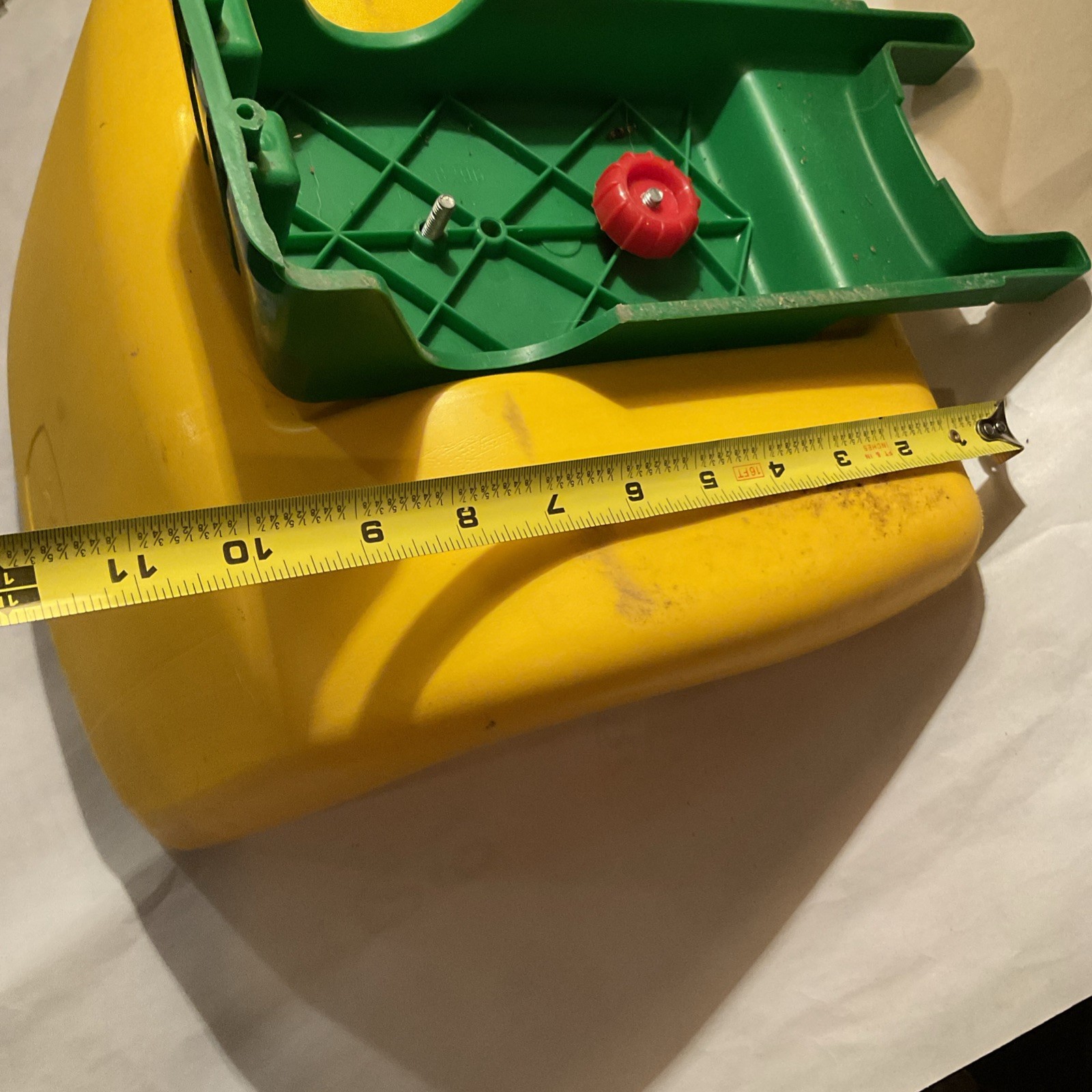 Peg Perego Tractor Yellow Seat 2005 Kids Ride On Replacement Fast Shipping