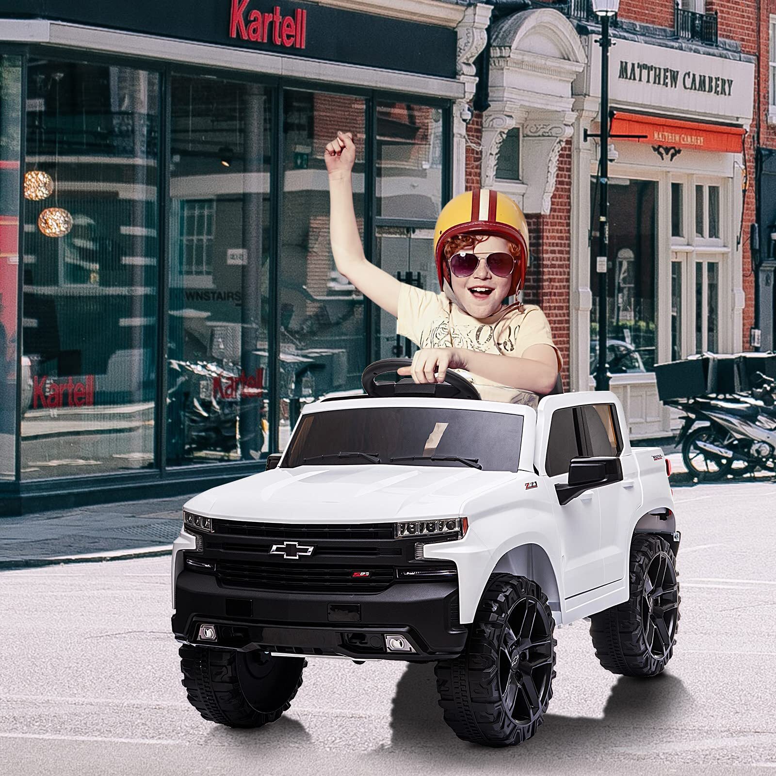 ⭐🚗 Ride on Truck with Remote Control for Kids 12V Battery Powered Electric Vehi
