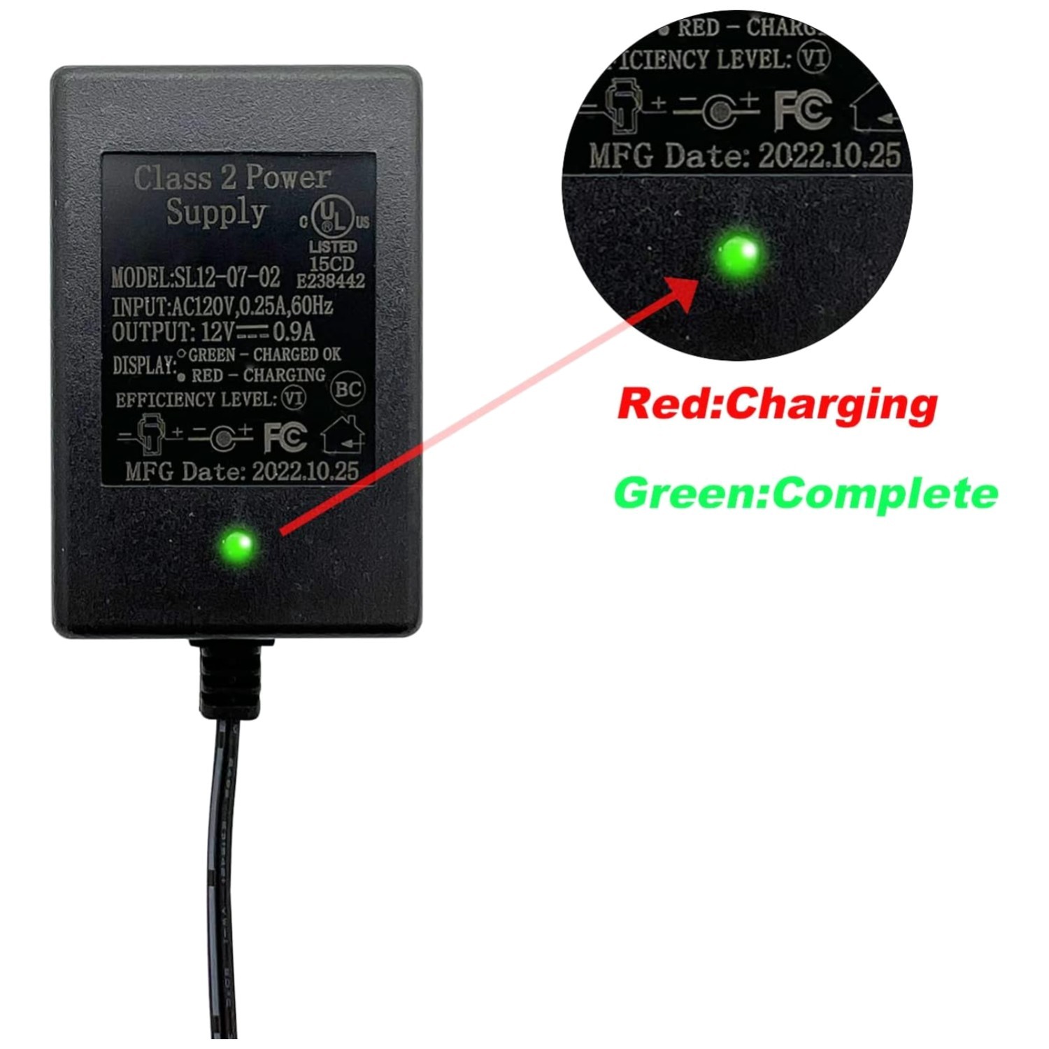 Ride On Car Charger 12V – Short Circuit Protection