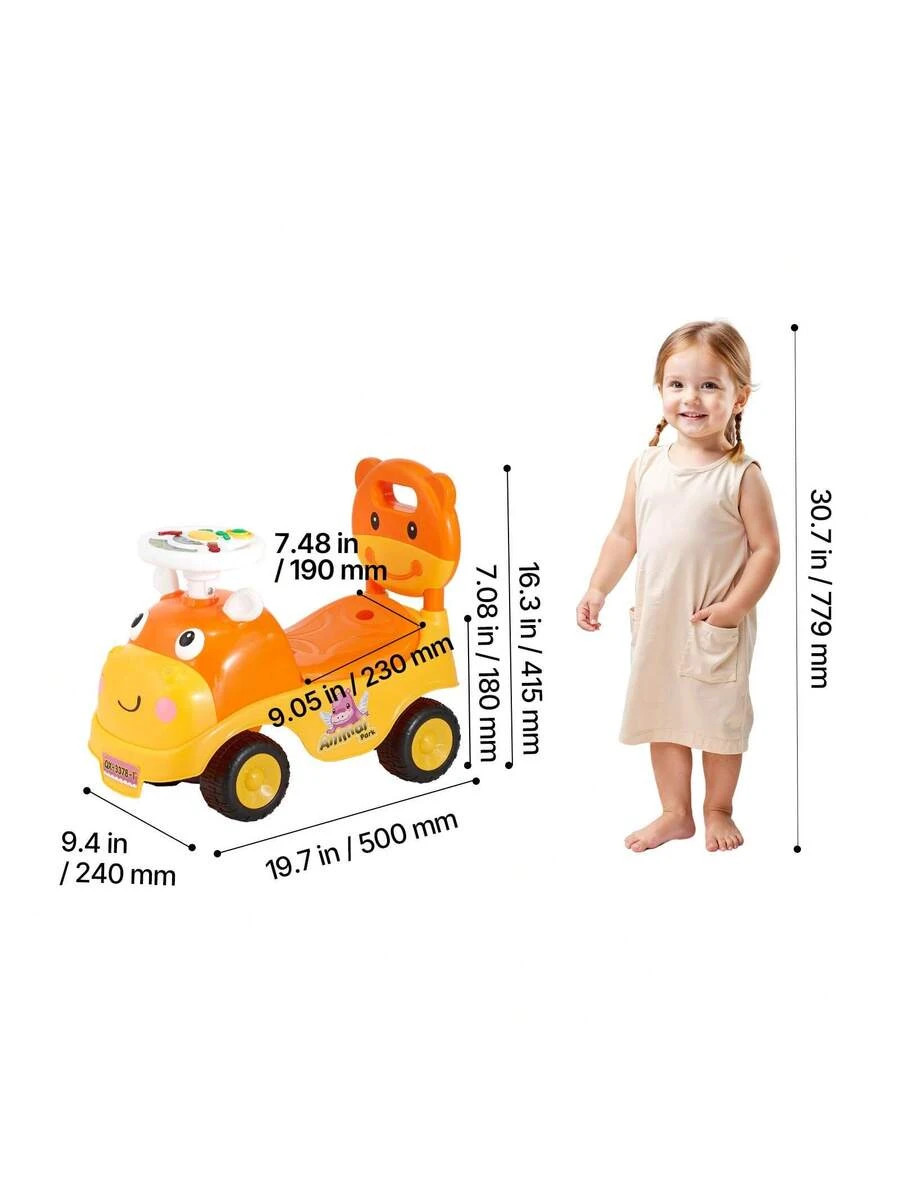 Ride On Toddler Push Car 19-36 Months 48.5 Lbs Boys Girls