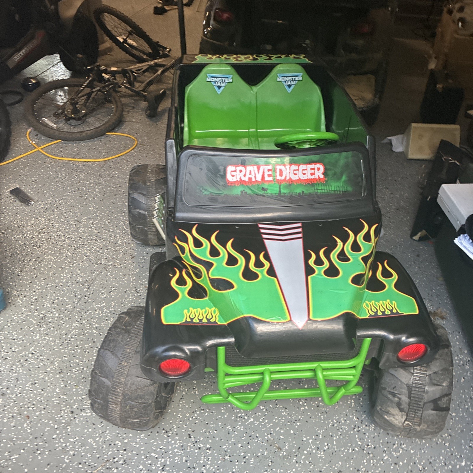 24 Volt Grave Digger Power Wheels