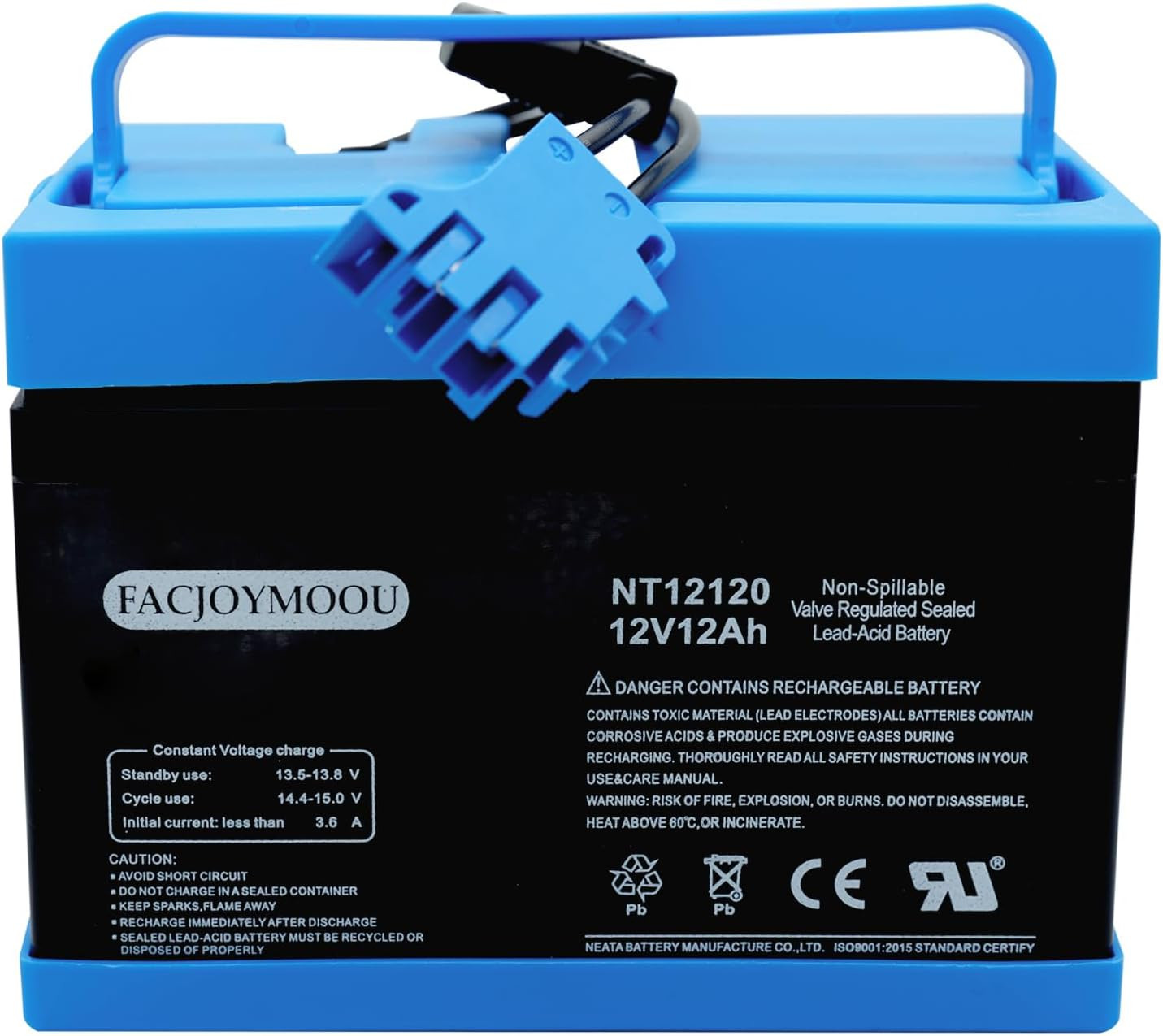 12 Volt 12AH Battery for Peg Perego Tractor John Deere Gator XUV Polaris RZR 900
