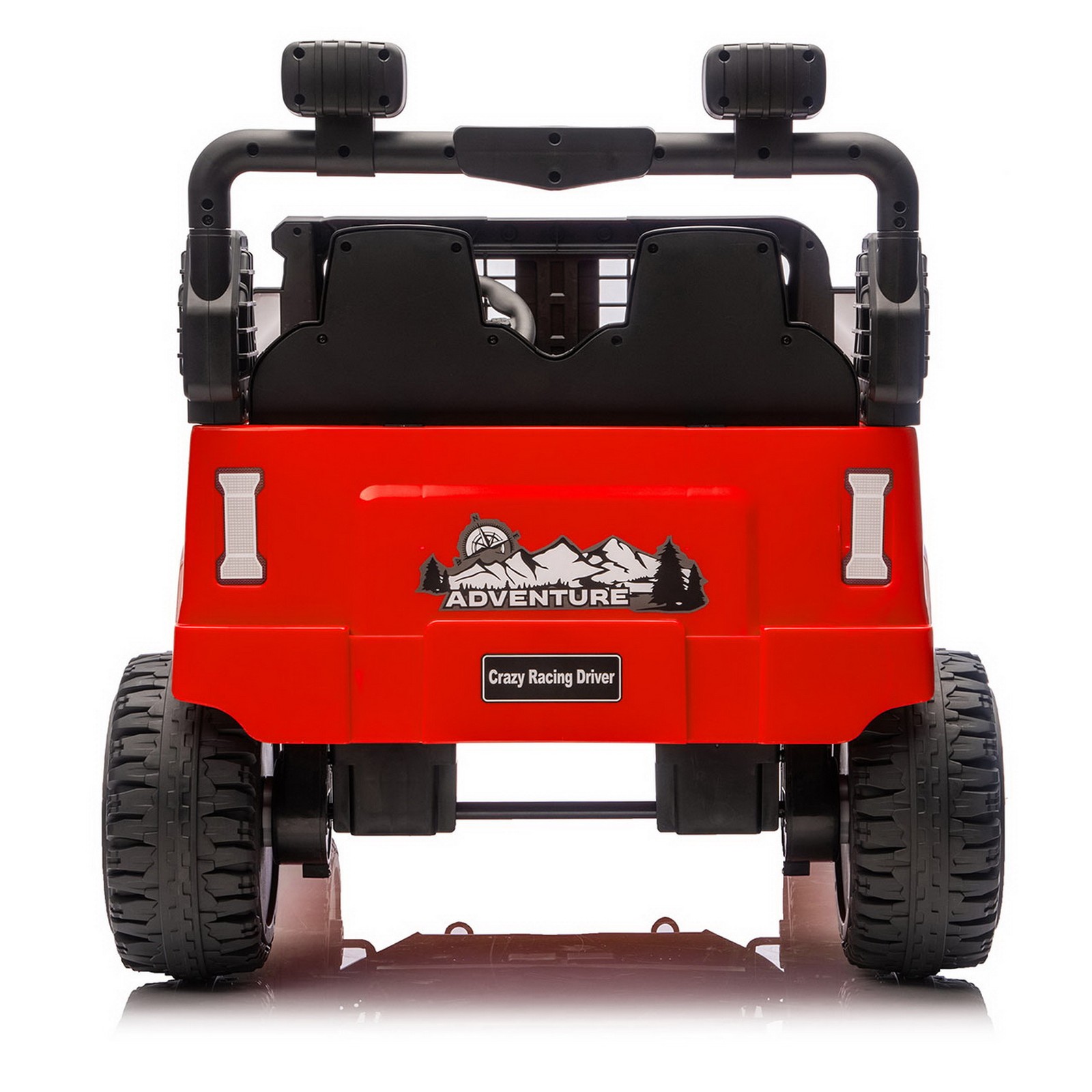 24V 2-Seater Off-Road Ride On Jeep Car Toy Parent Control LED Music Dual Motors