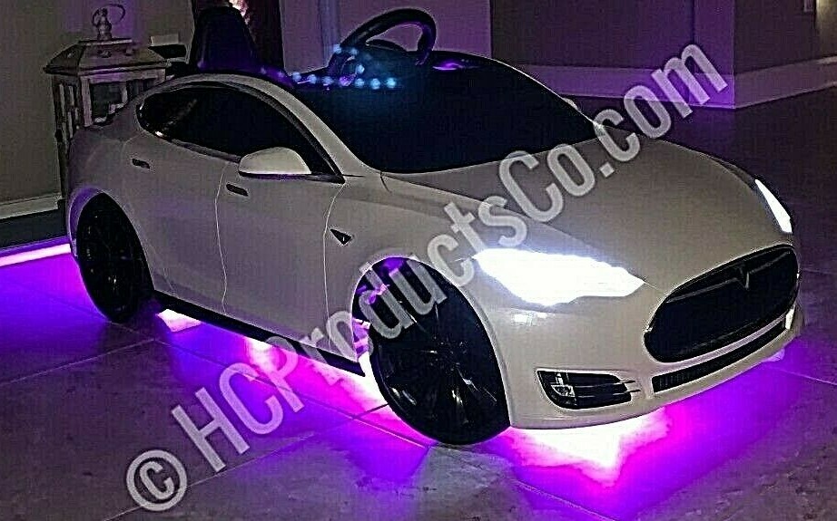 Bluetooth Controlled LED Light Kit for Kids Electric Cars 16 Million Colors