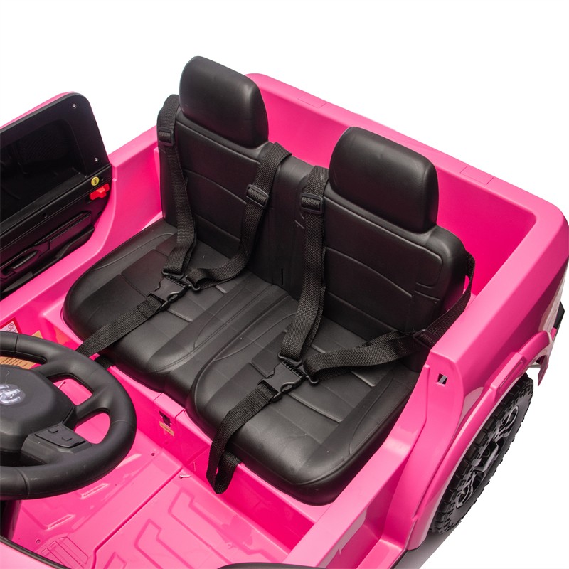 24V 160W Dodge RAM 2-Seater Kid Ride On Truck w/ Remote Control 2WD Car for 3-6