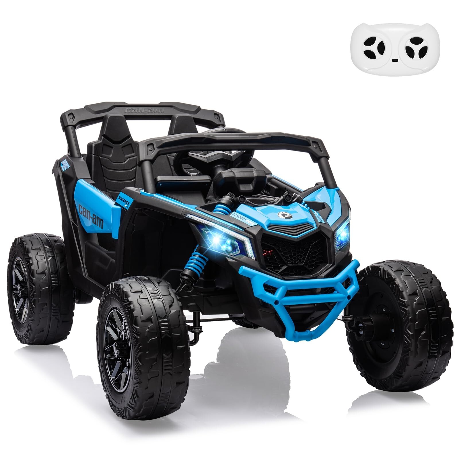 24V BRP Can-Am Licensed Ride on UTV Car for Kids Electric Toys 4WD Off-Road Quad