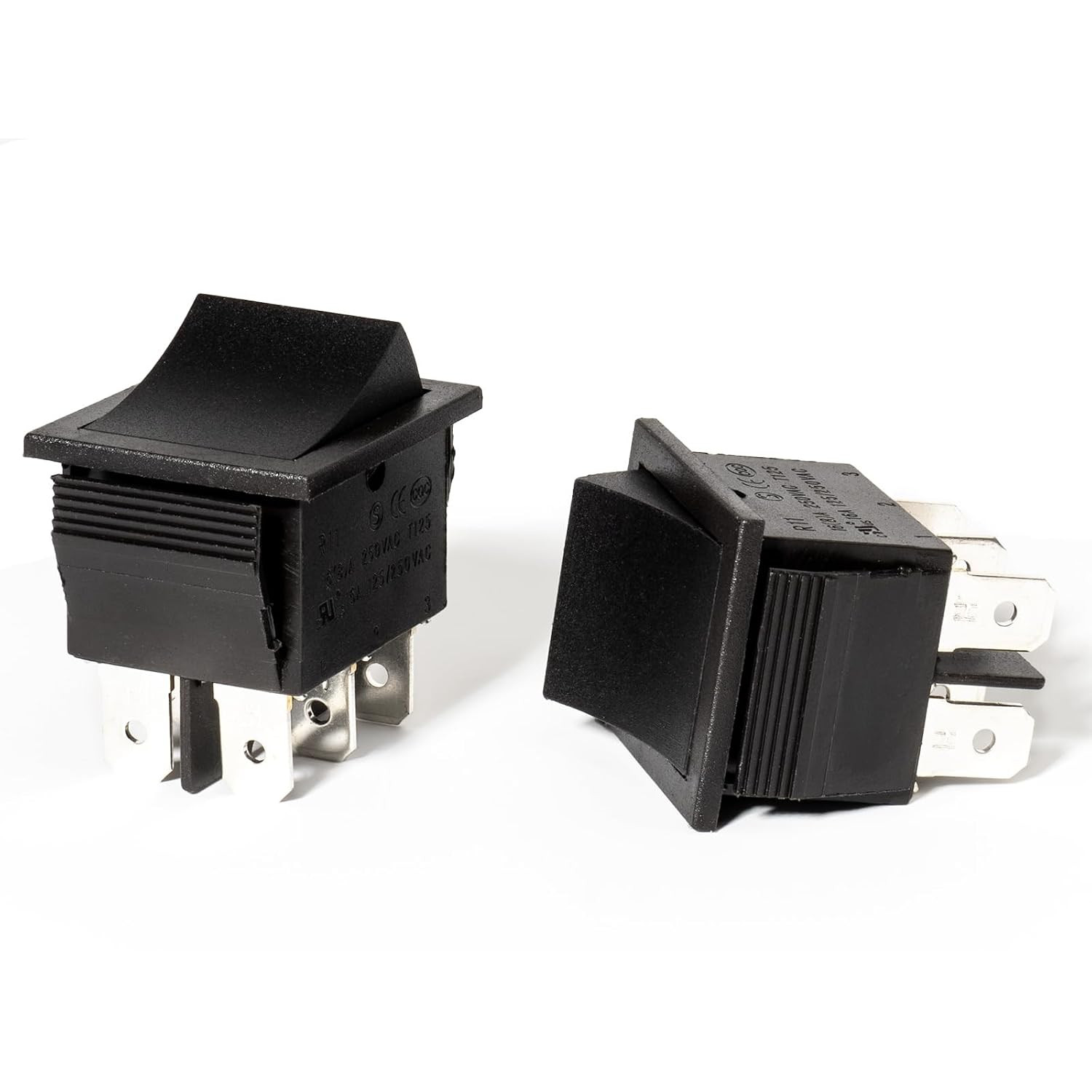 2 Pcs 6 Pin 12Volt 6V Gas Pedal for Kids Ride on Car Compatible with Power